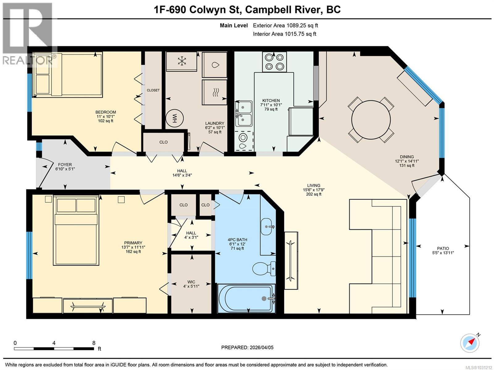 1F 690 Colwyn St, Campbell River