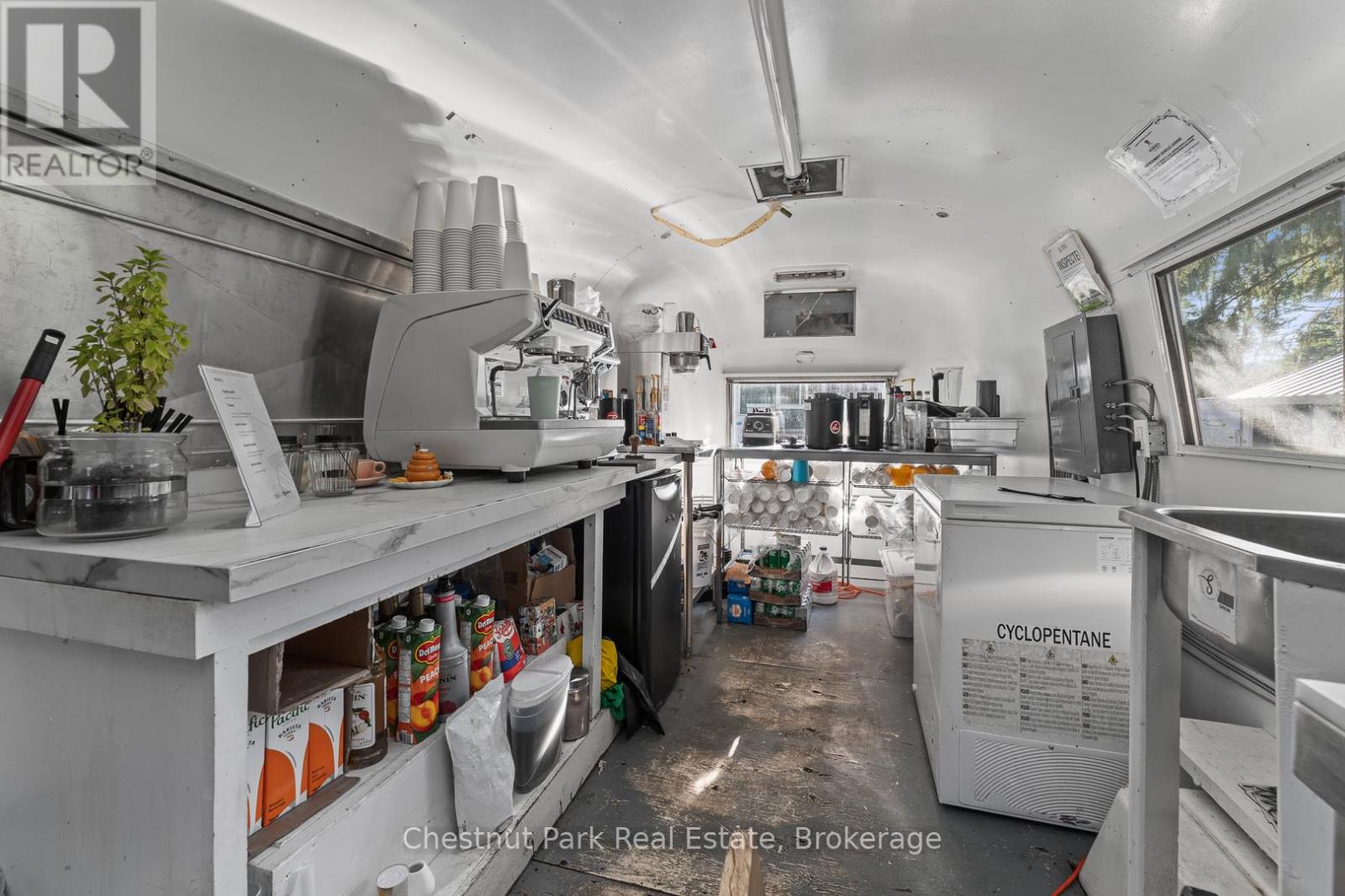 Inside of Airstream