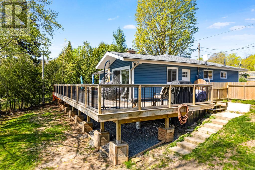 Expansive deck for lounging or entertaining