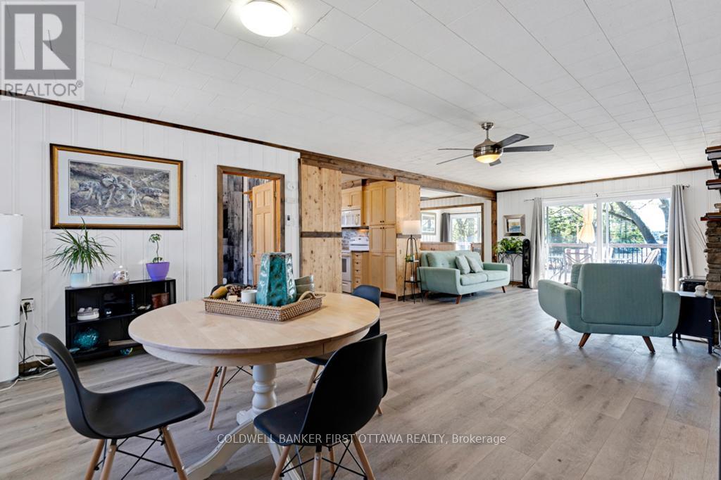 Sun-filled open floor plan
