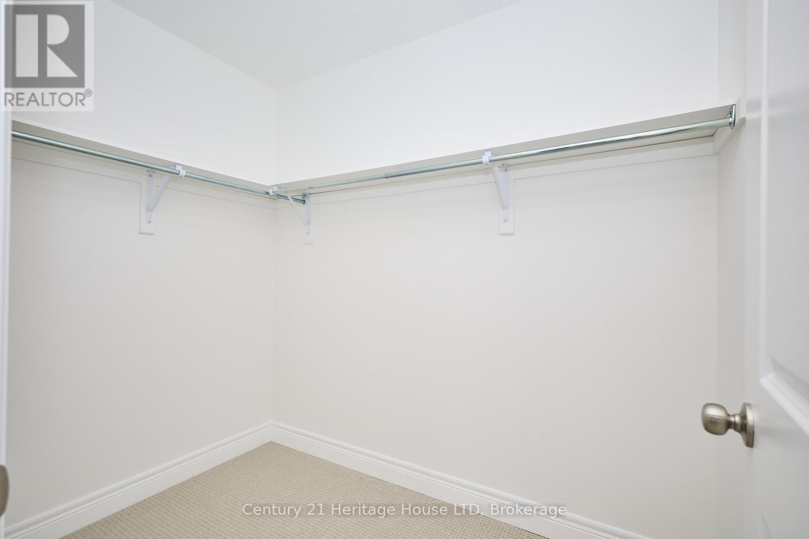 Second floor walk-in closet