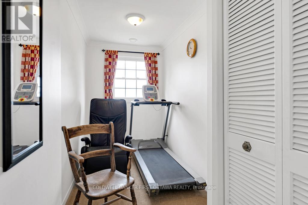 Nursery off 5th bedroom (used as gym)