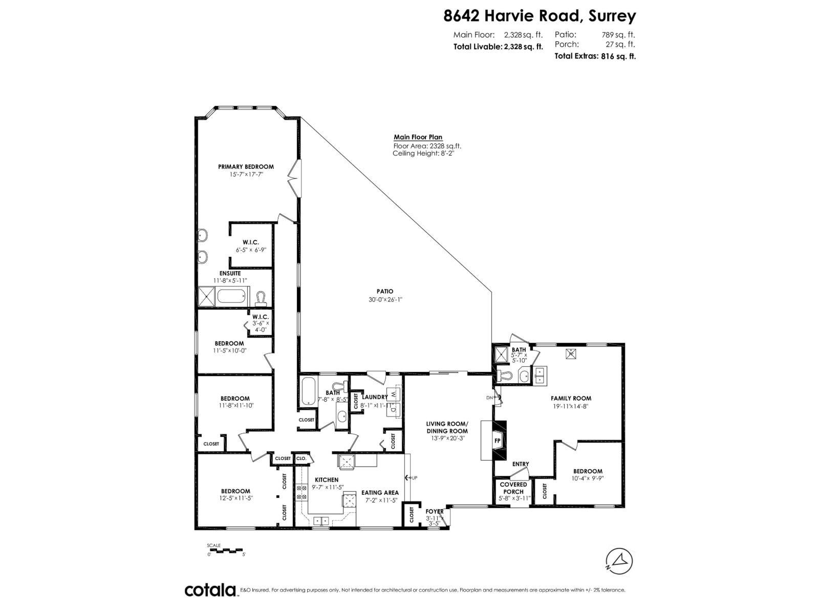 8642 HARVIE ROAD, Surrey