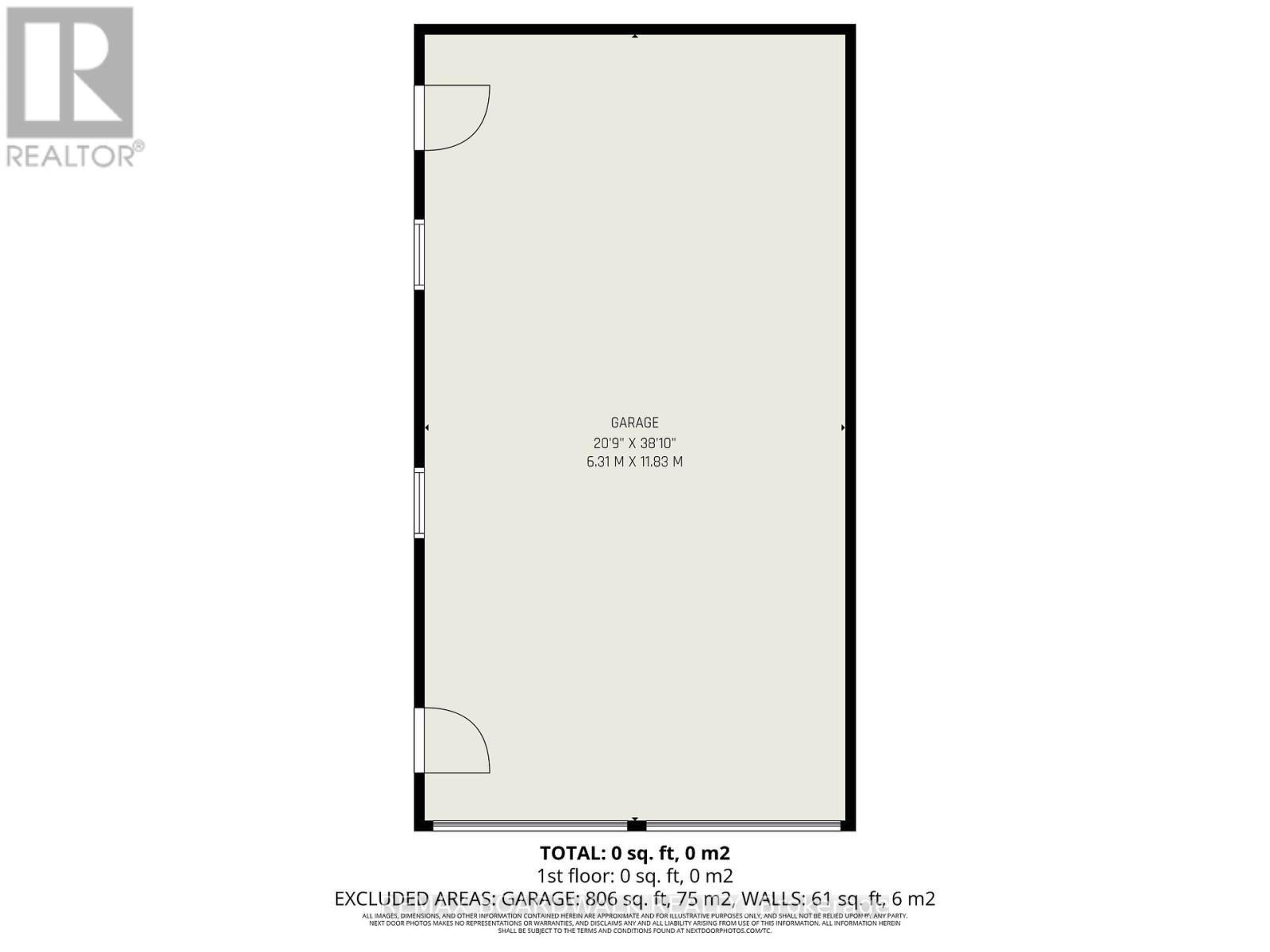 Garage floorplan