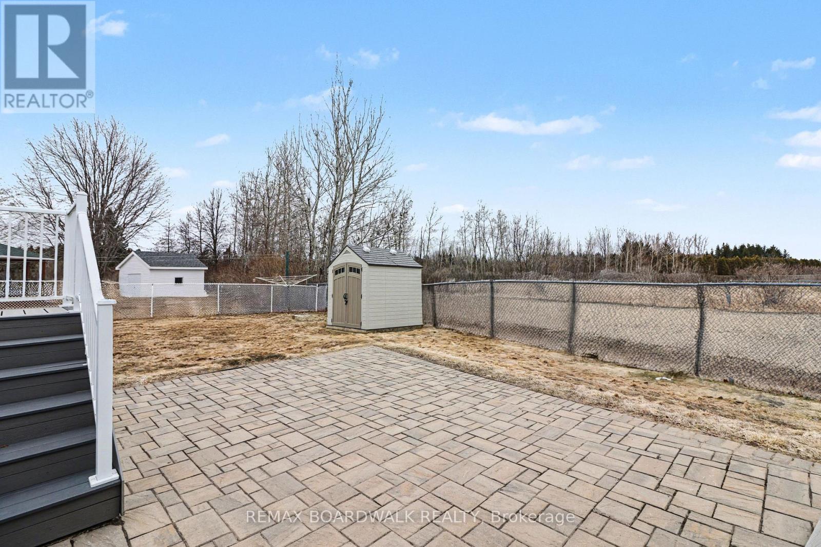 Interlock patio