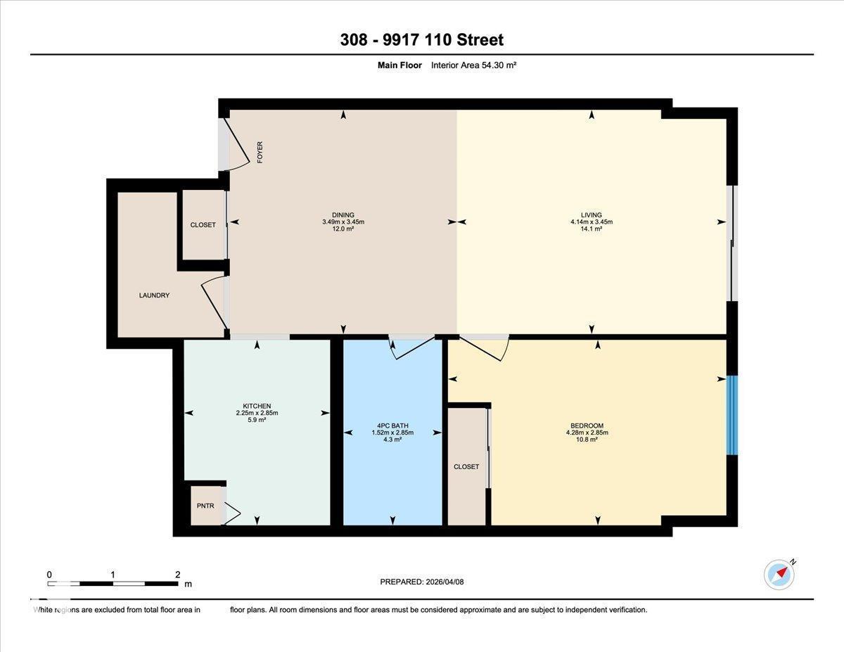 #308 9917 110 ST NW, Edmonton