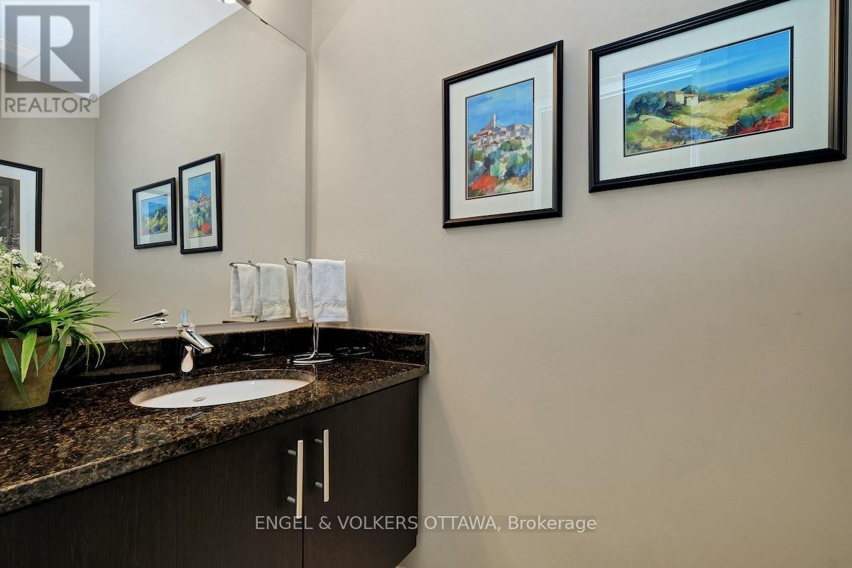 Main floor powder room