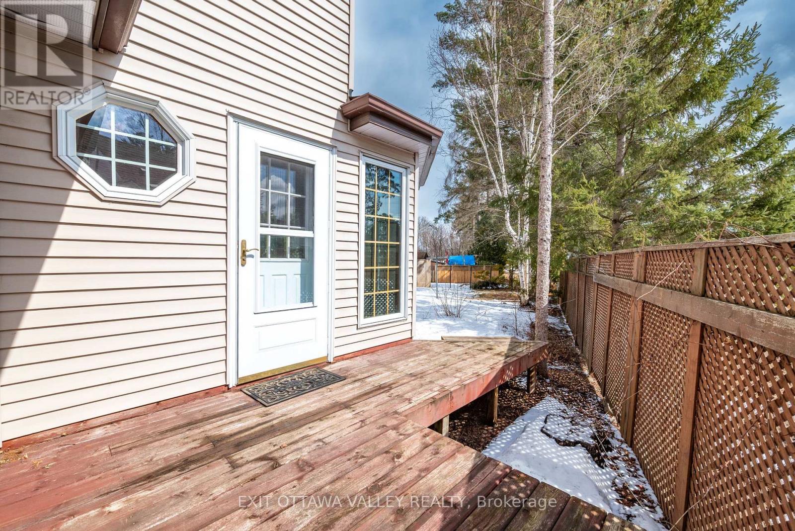 Back deck