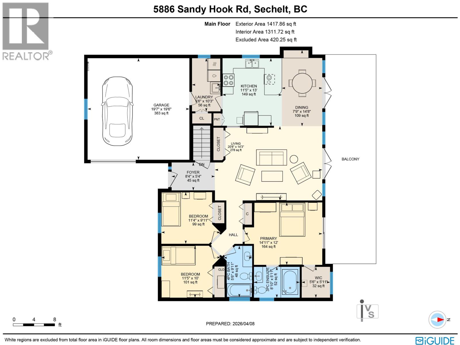 5886 SANDY HOOK ROAD, Sechelt