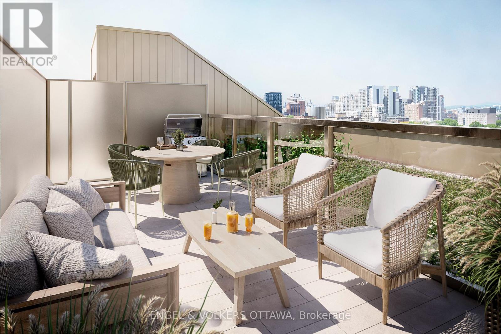 Private rooftop space available for purchase