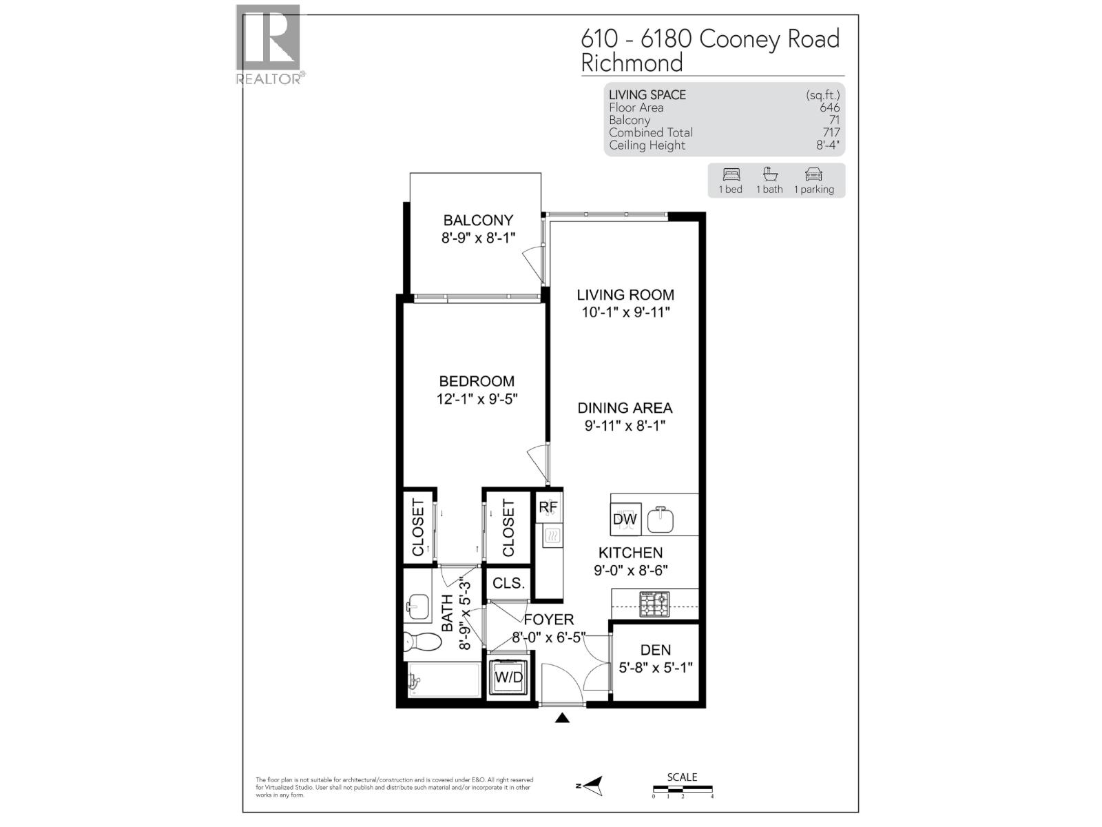 610 6180 COONEY ROAD, Richmond