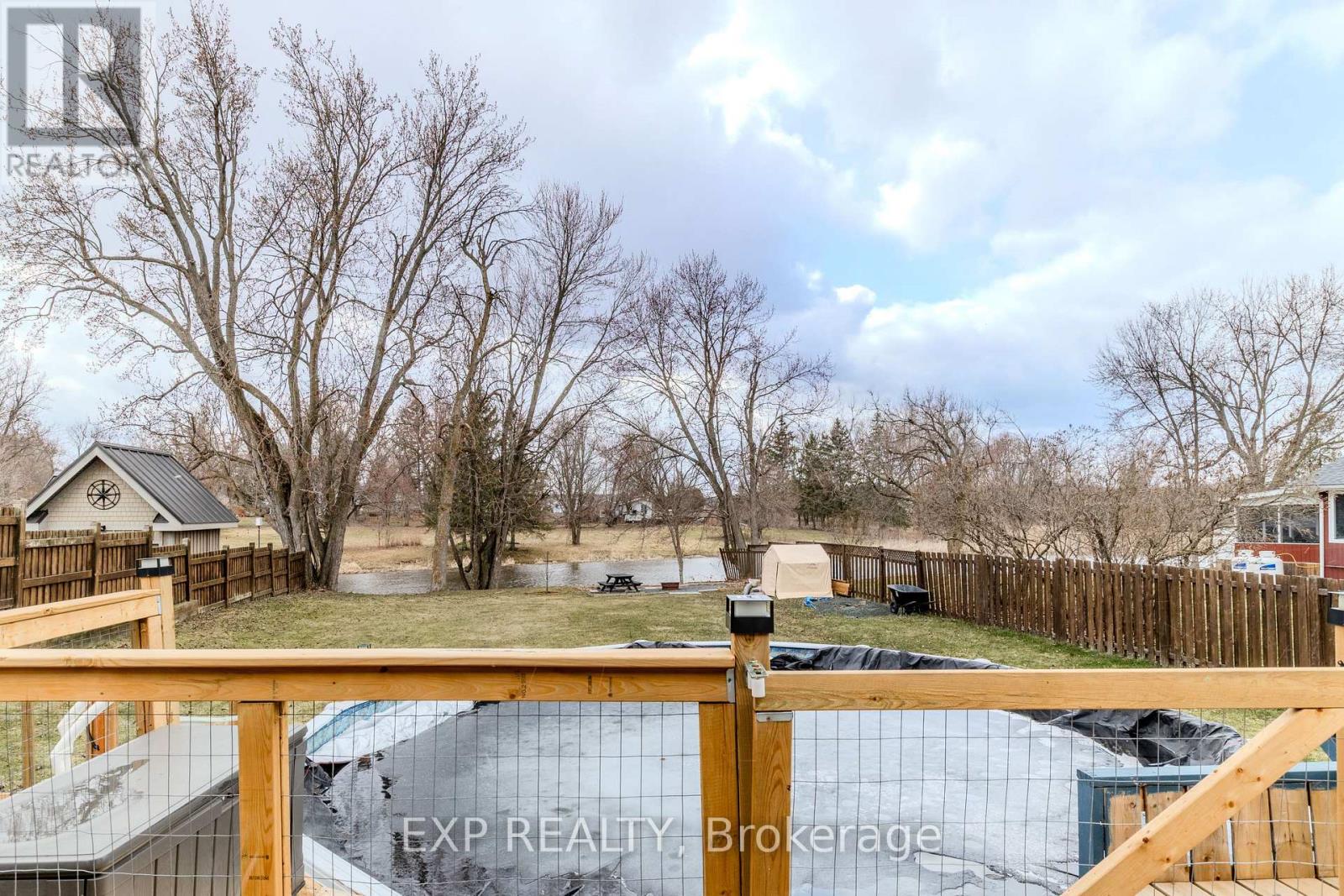 Check out the River! 73 ft of Frontage
