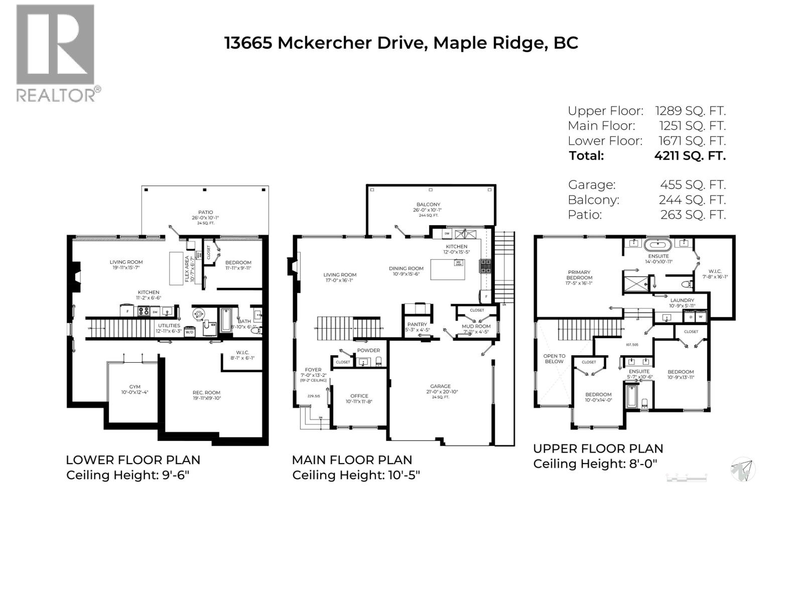 13665 MCKERCHER DRIVE, Maple Ridge