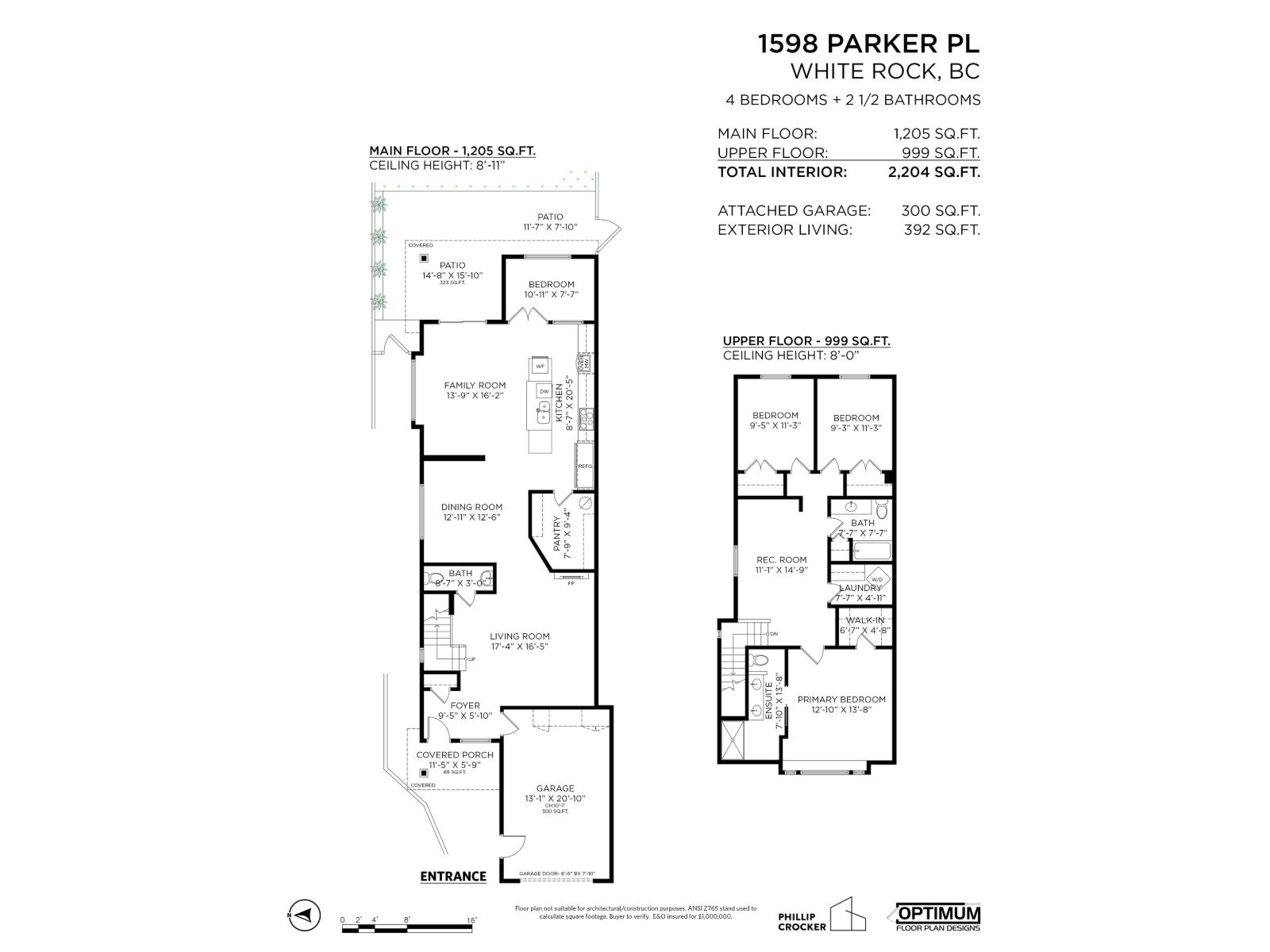 1598 PARKER PLACE, White Rock