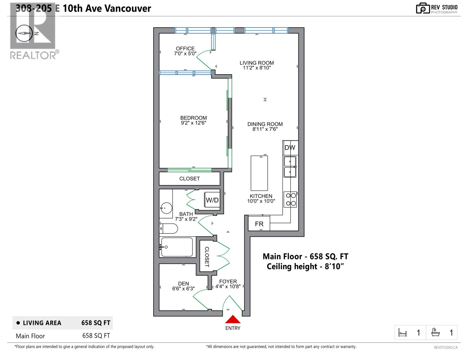 308 205 E 10TH AVENUE, Vancouver