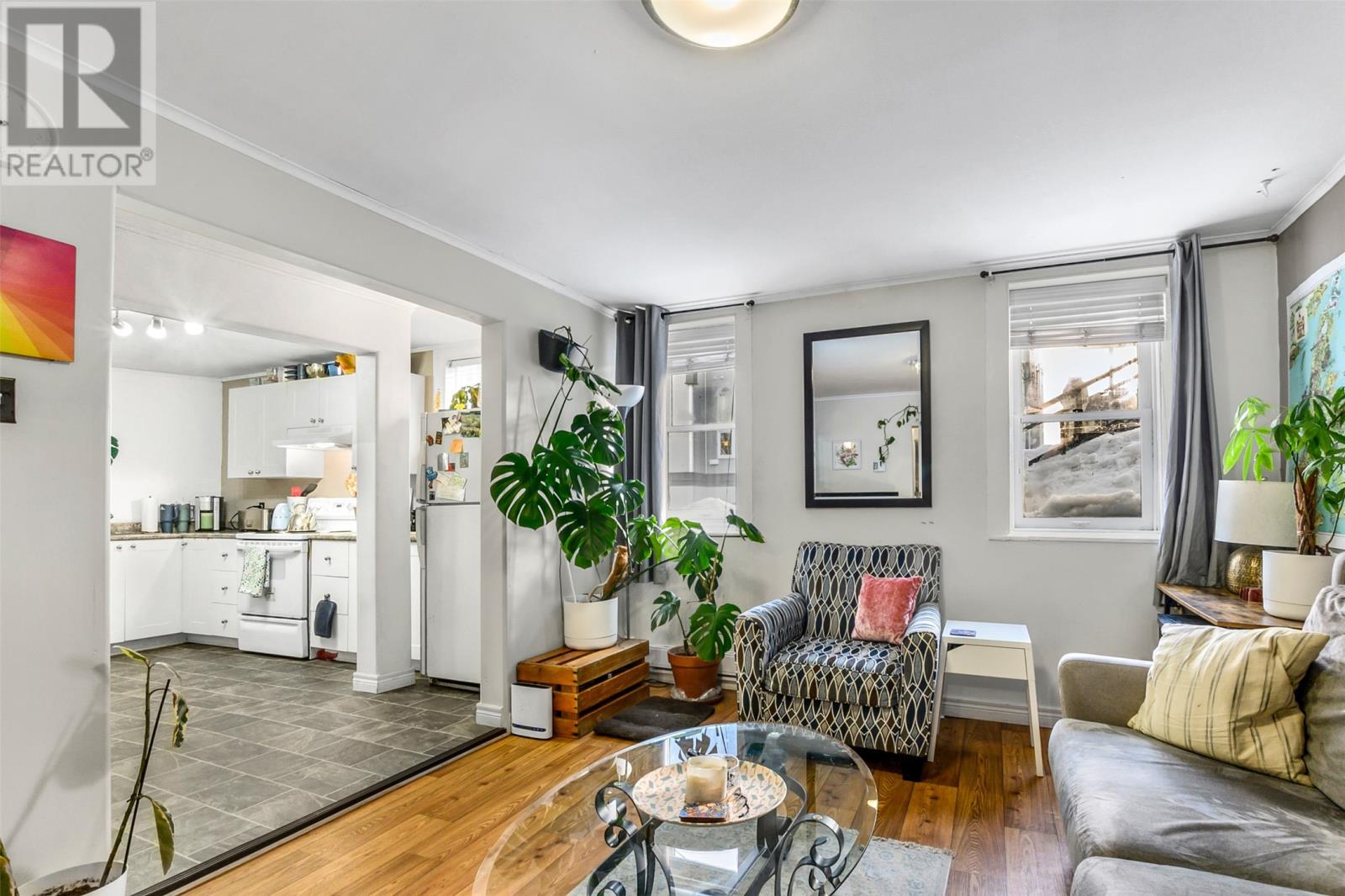 Basement Unit Living Room