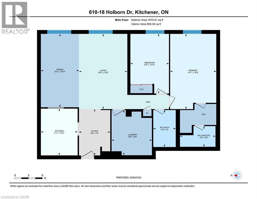 18 HOLBORN Court Unit# 610, Kitchener, Ontario, N2A4A1 — Photo 20