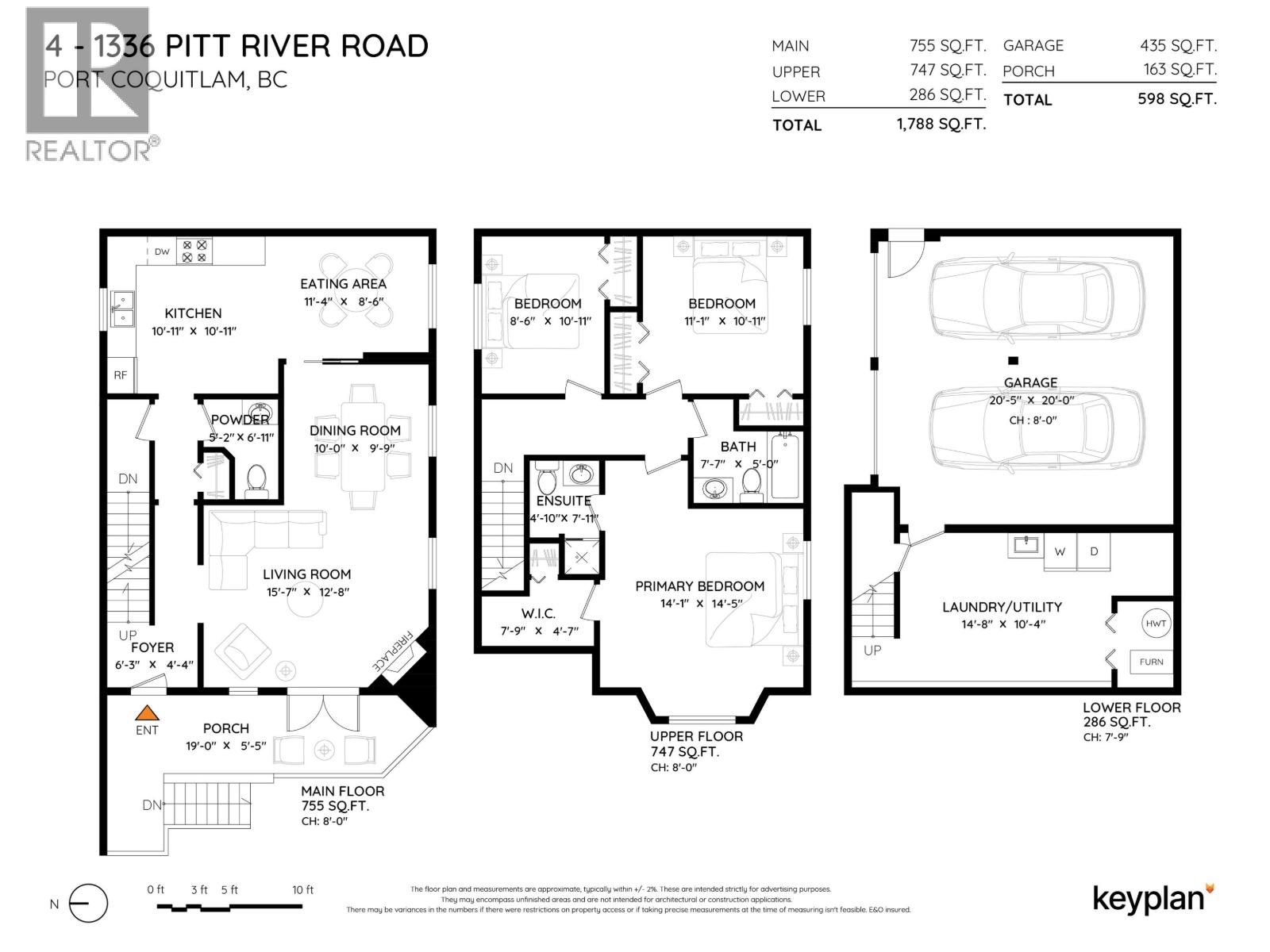 4 1336 PITT RIVER ROAD, Port Coquitlam