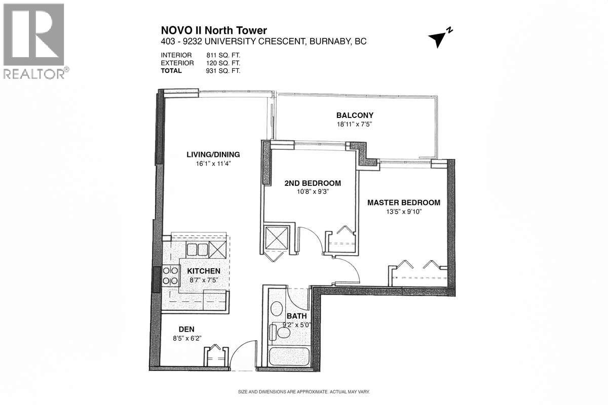 403 9232 UNIVERSITY CRESCENT, Burnaby