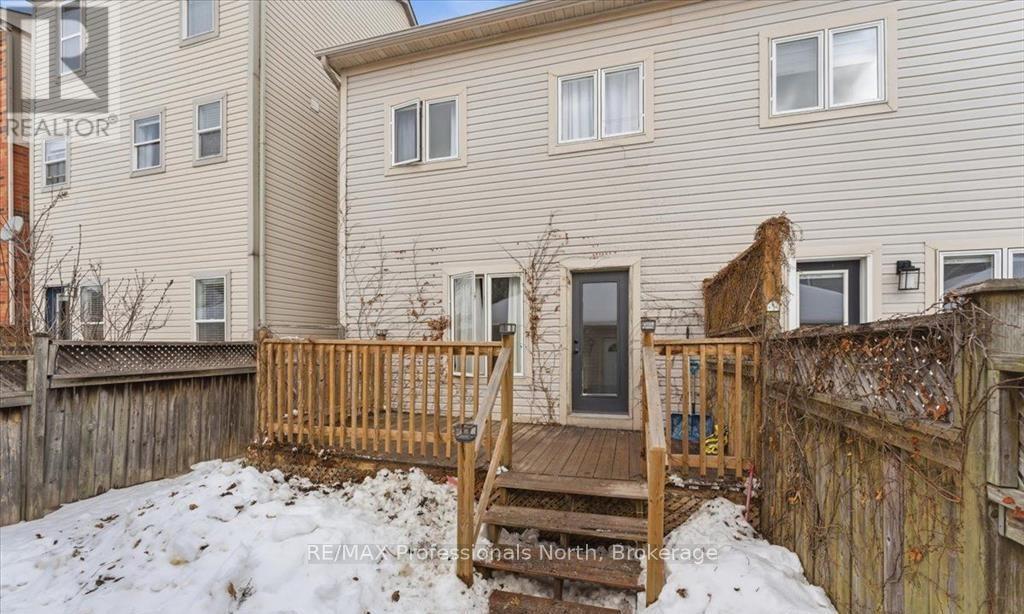 View of back deck