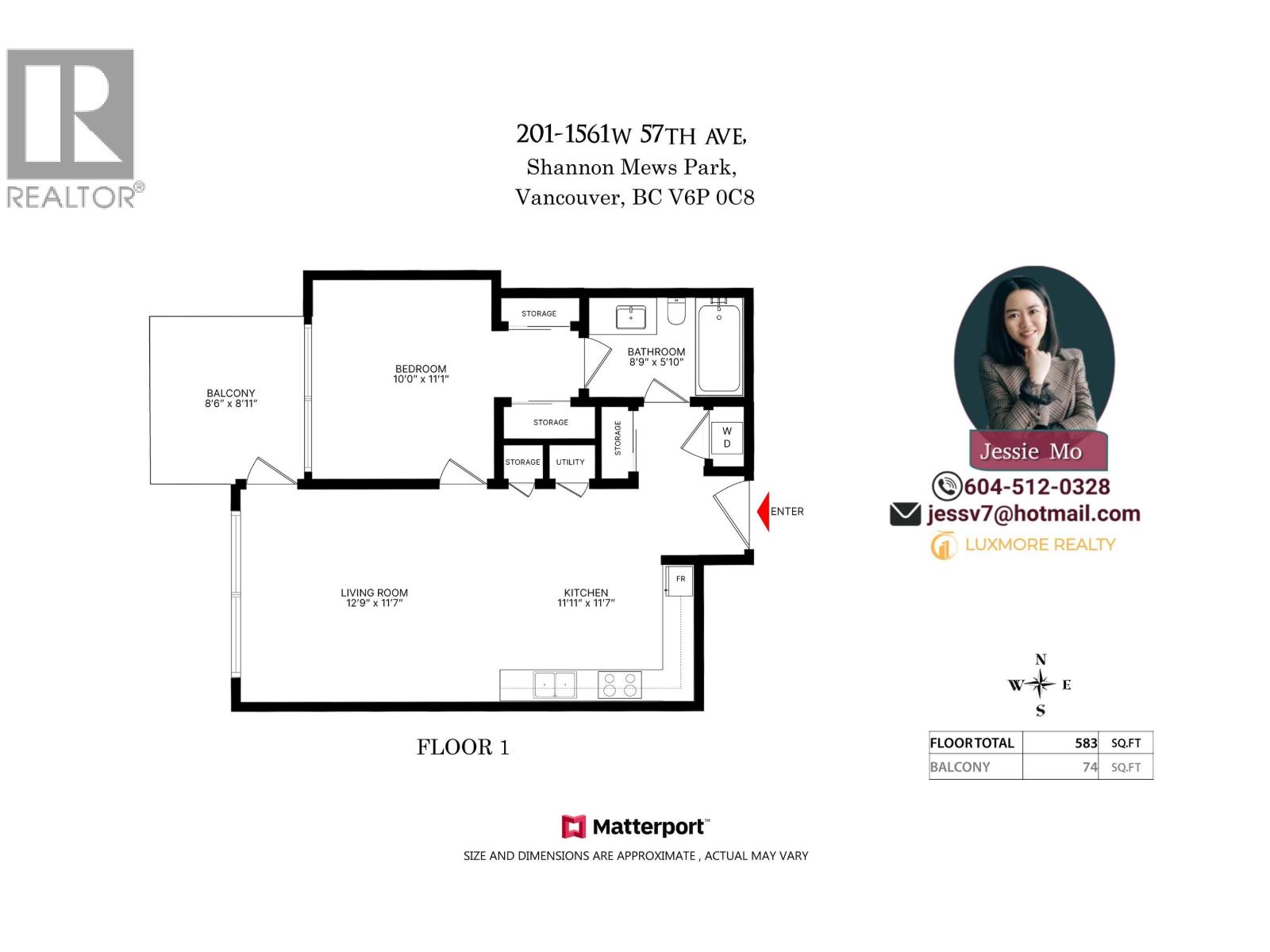 201 1561 W 57TH AVENUE, Vancouver