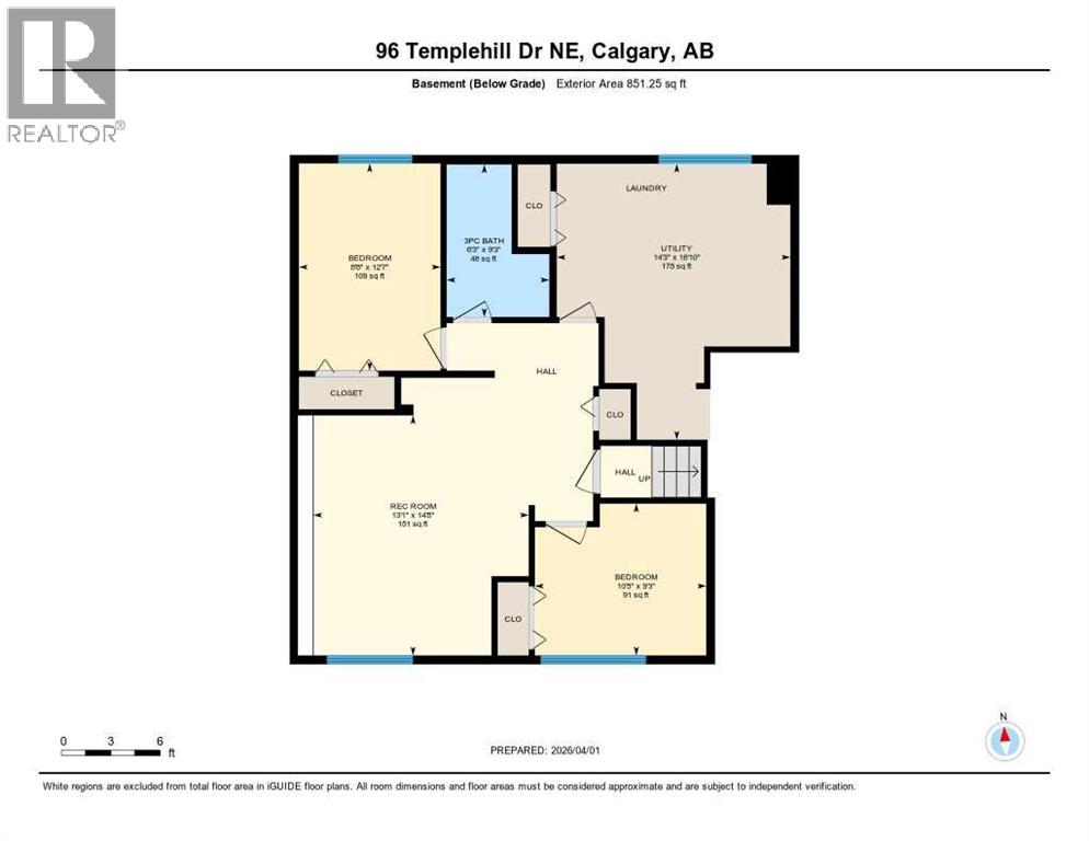 Single Family House Bi-level for Sale in  Templehill Drive NE Temple Calgary 