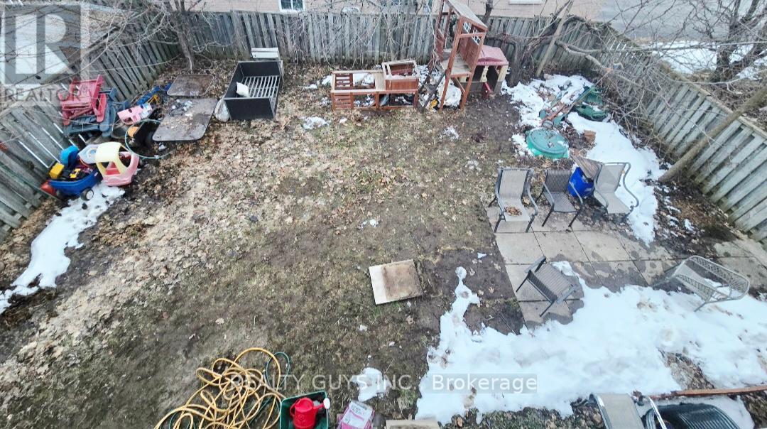 Backyard view from above