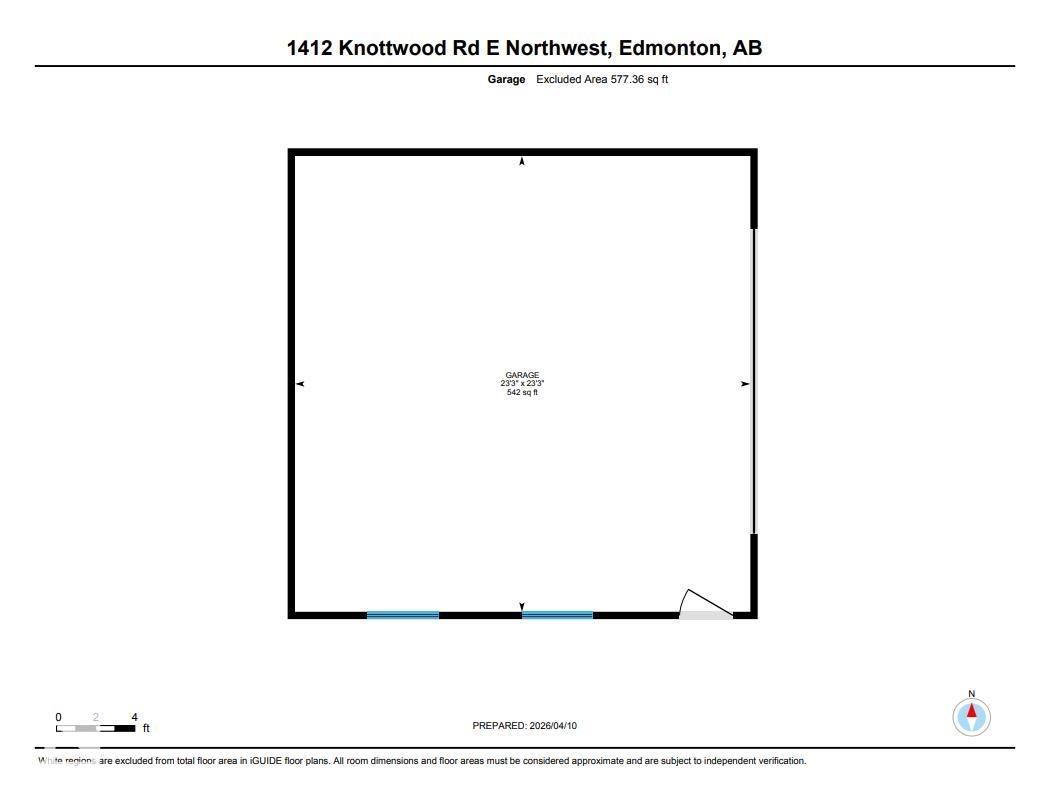 1412 KNOTTWOOD RD E NW, Edmonton