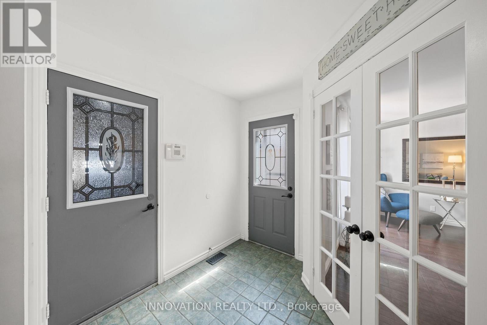 Bright and open foyer