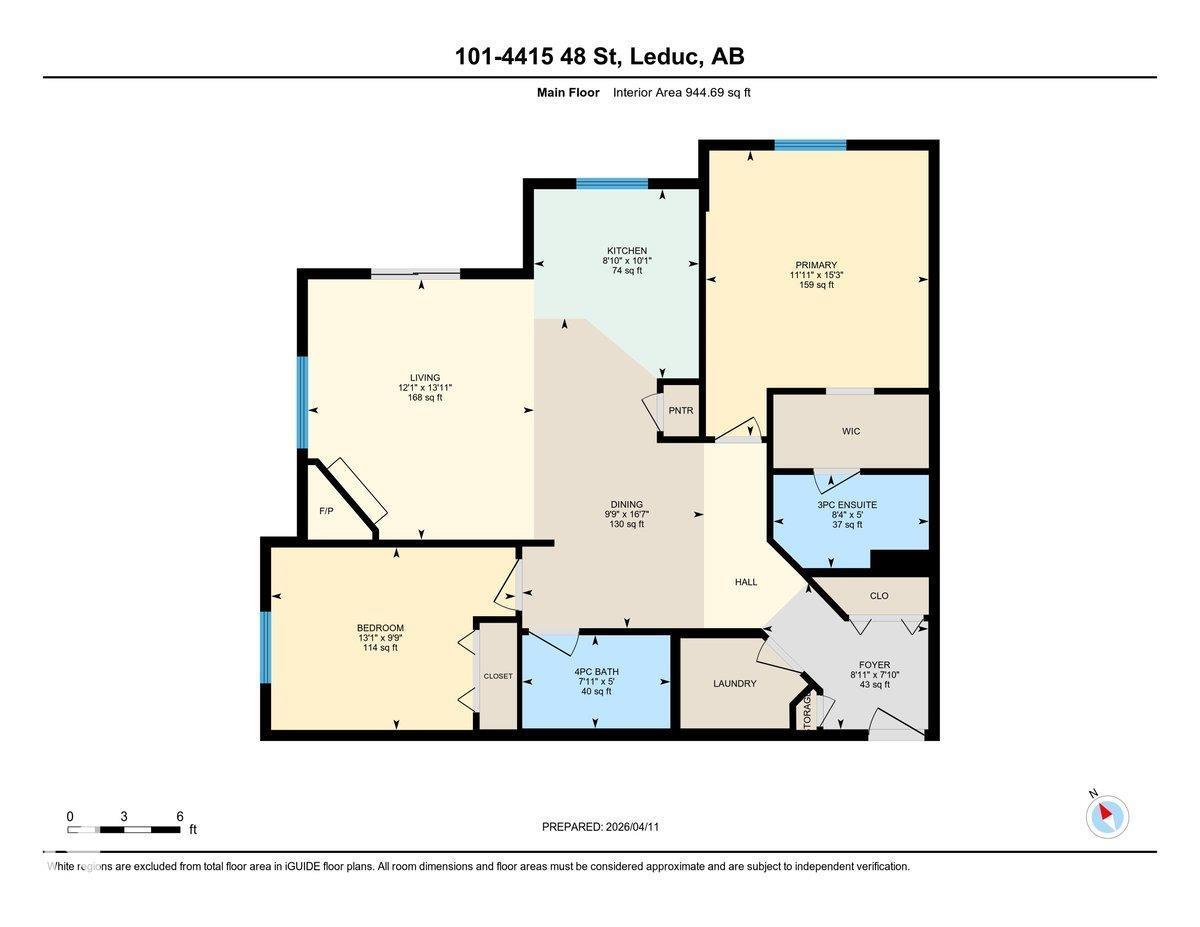 #101 4415 48 ST, Leduc