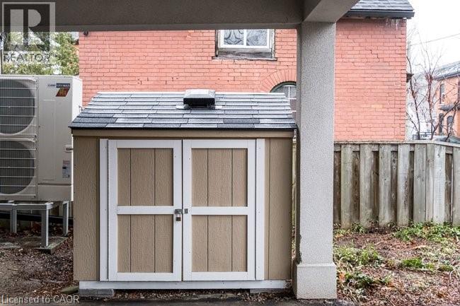Two storage units. One on each side of the home.
