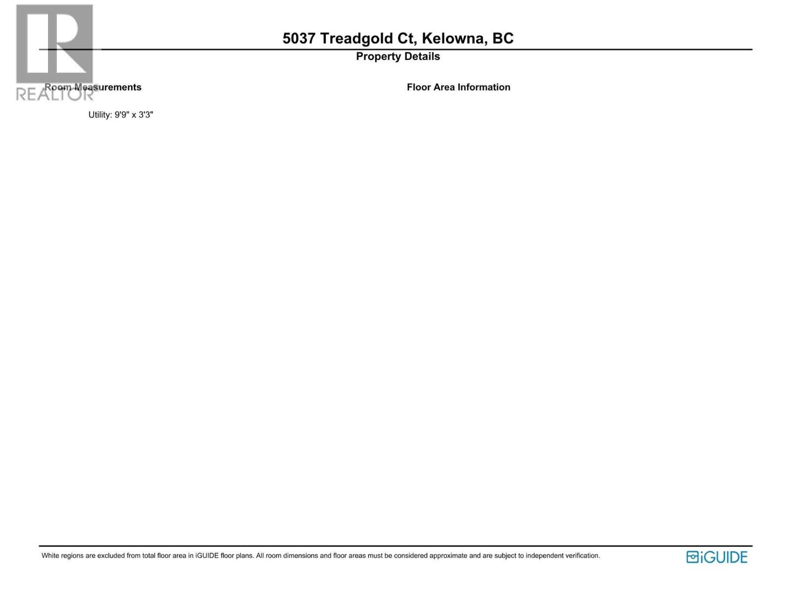 5037 Treadgold Court, Kelowna