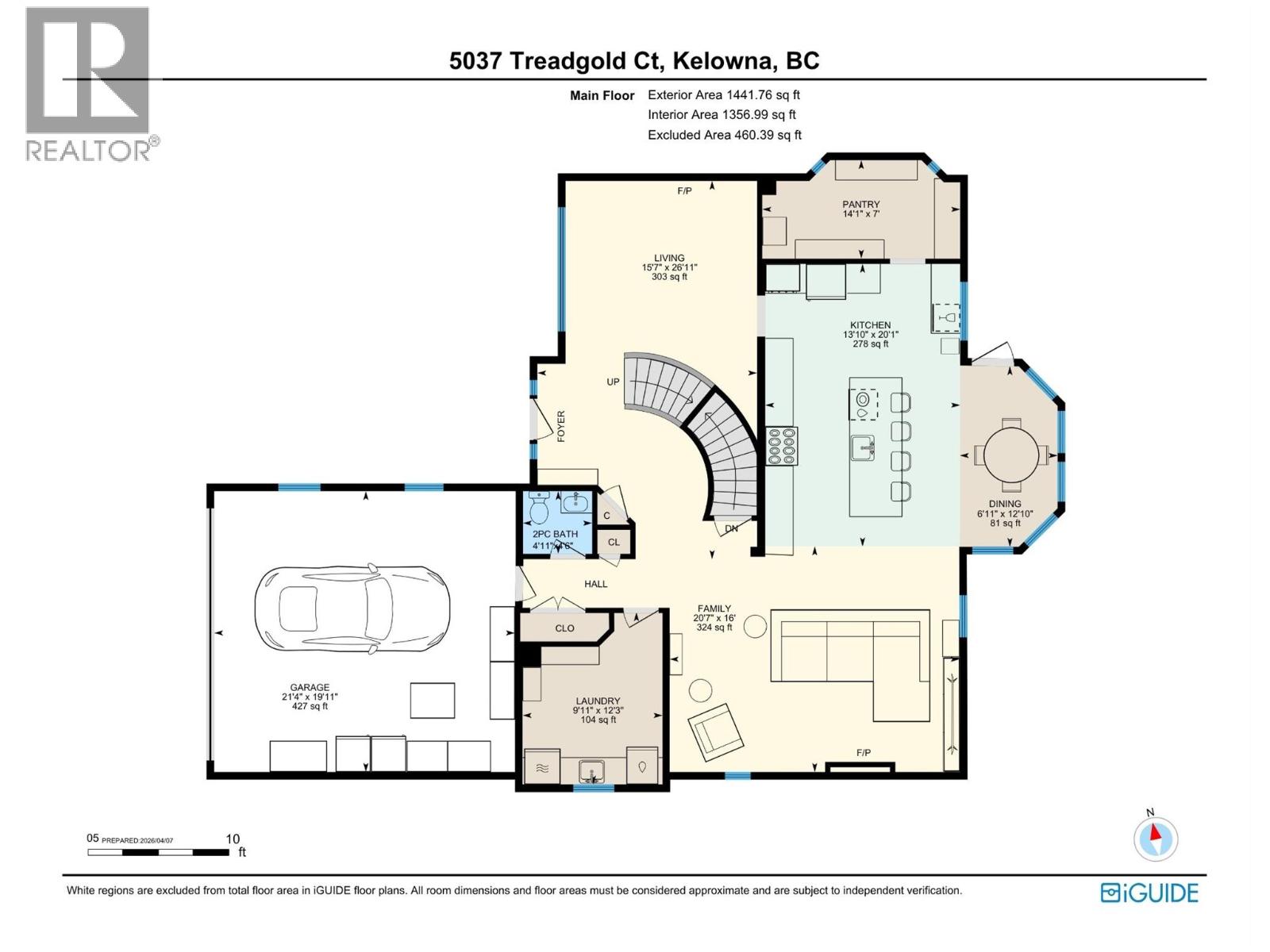 5037 Treadgold Court, Kelowna
