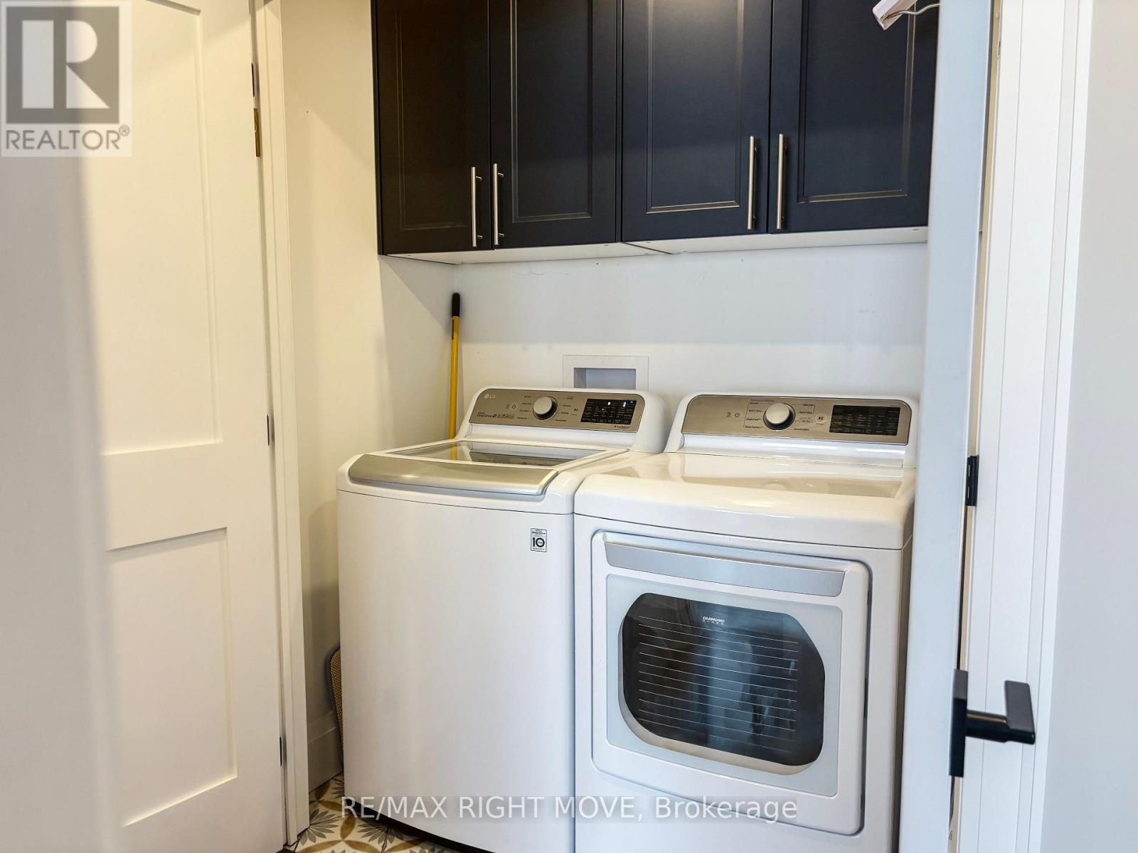 Second floor laundry for ease and convenience