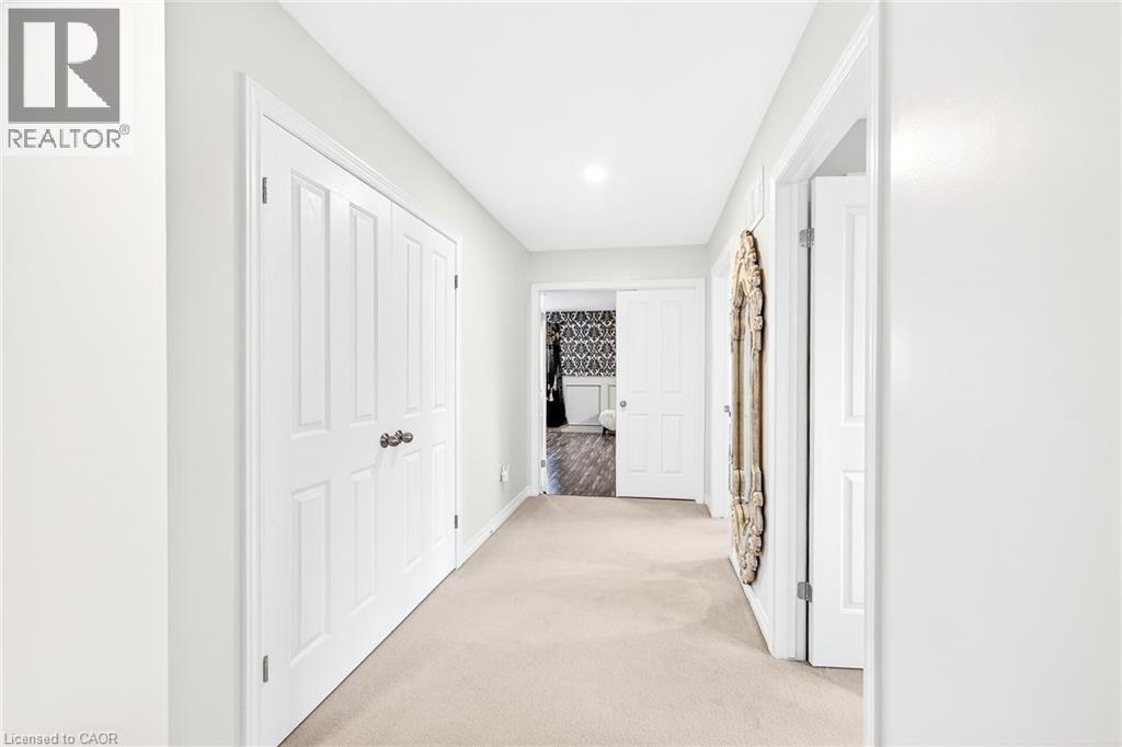 bedroom level Hallway
