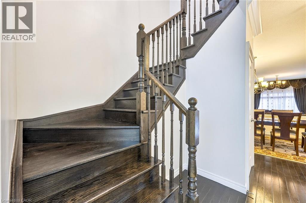 Staircase with hardwood