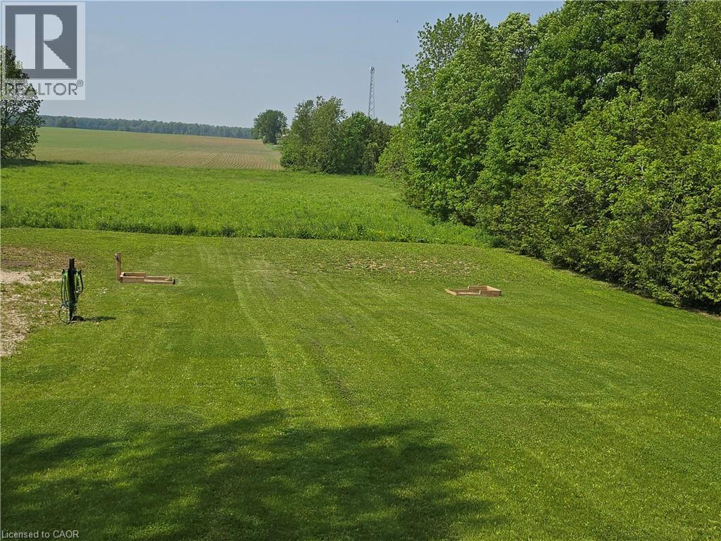 View of yard with a view of countryside and agricultural area