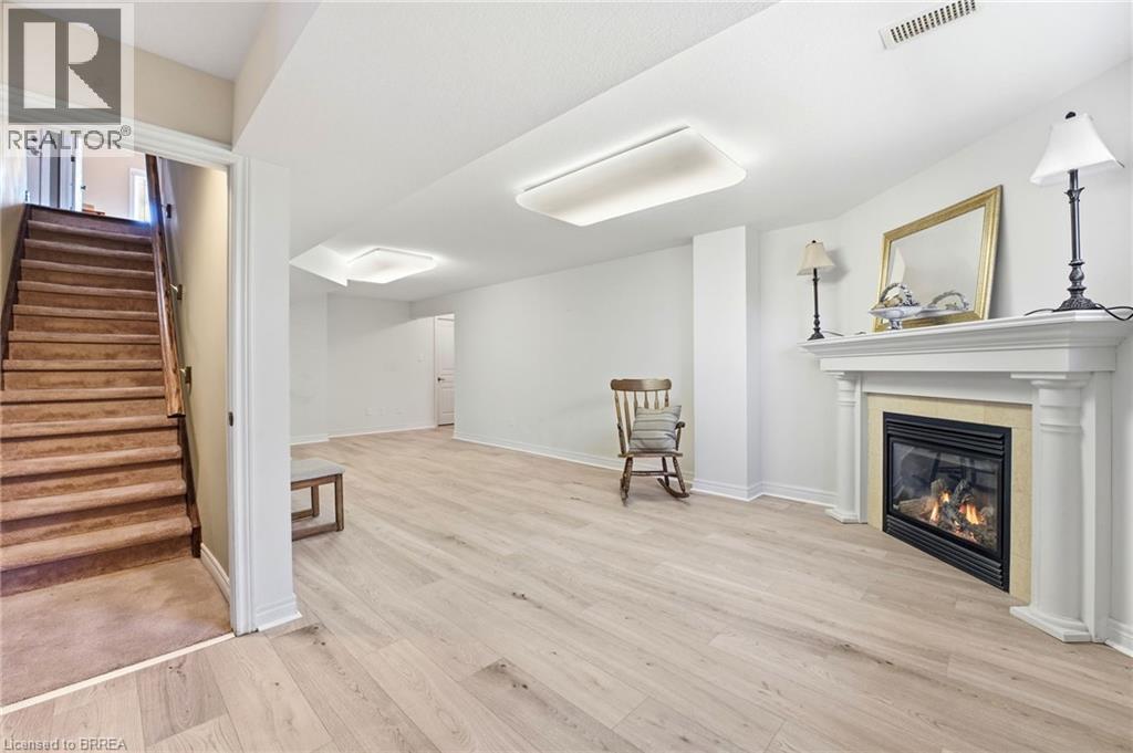 Family Room with Fire Place