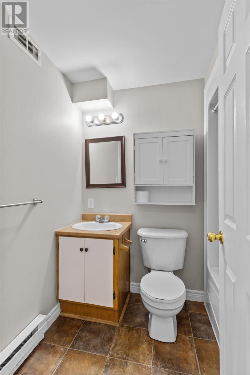 Powder Room in basement of main unit