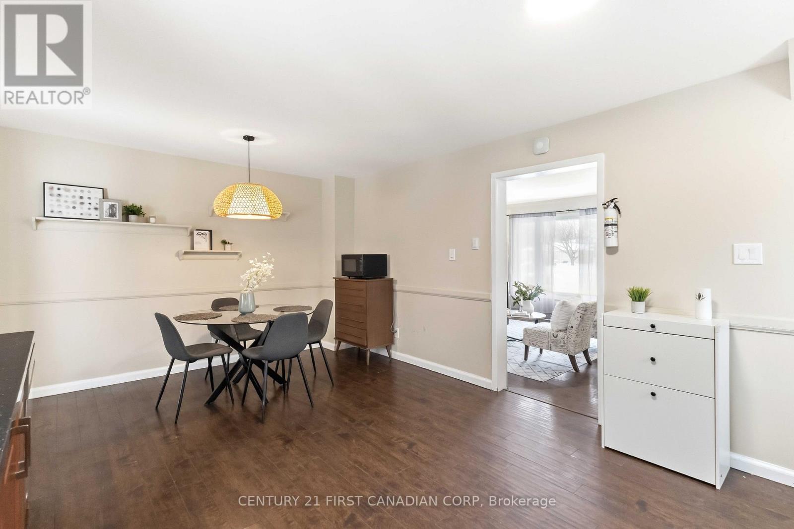 Large dining area