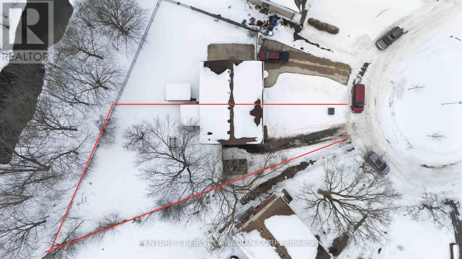 large private lot