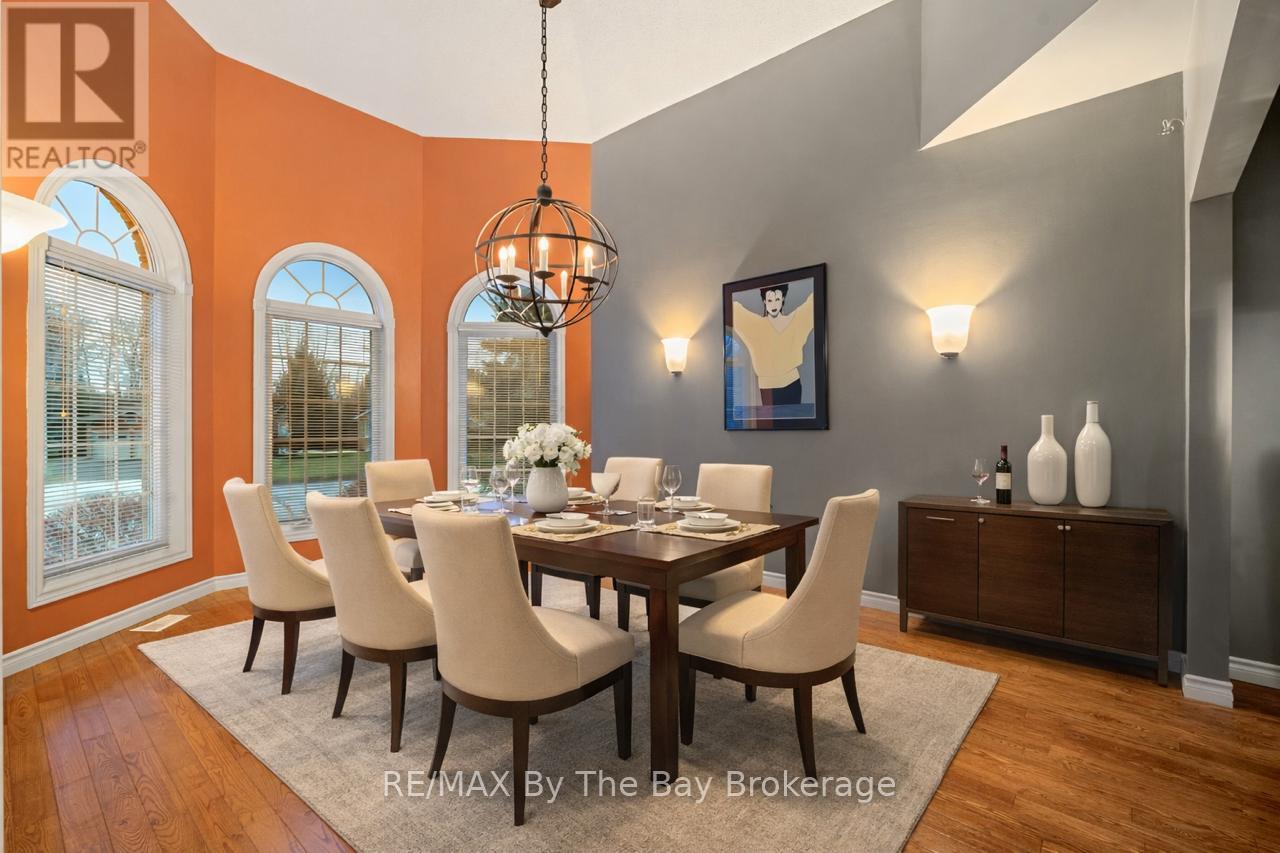 Virtually Staged dining room