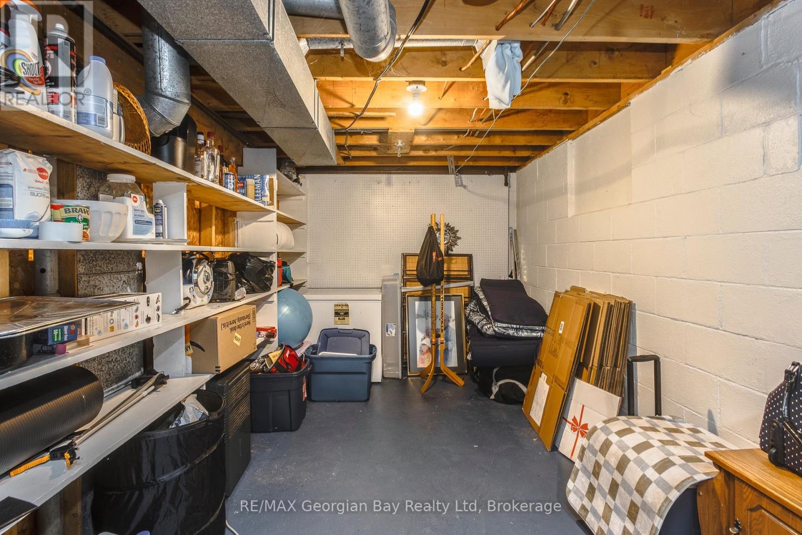 Laundry and storage - basement
