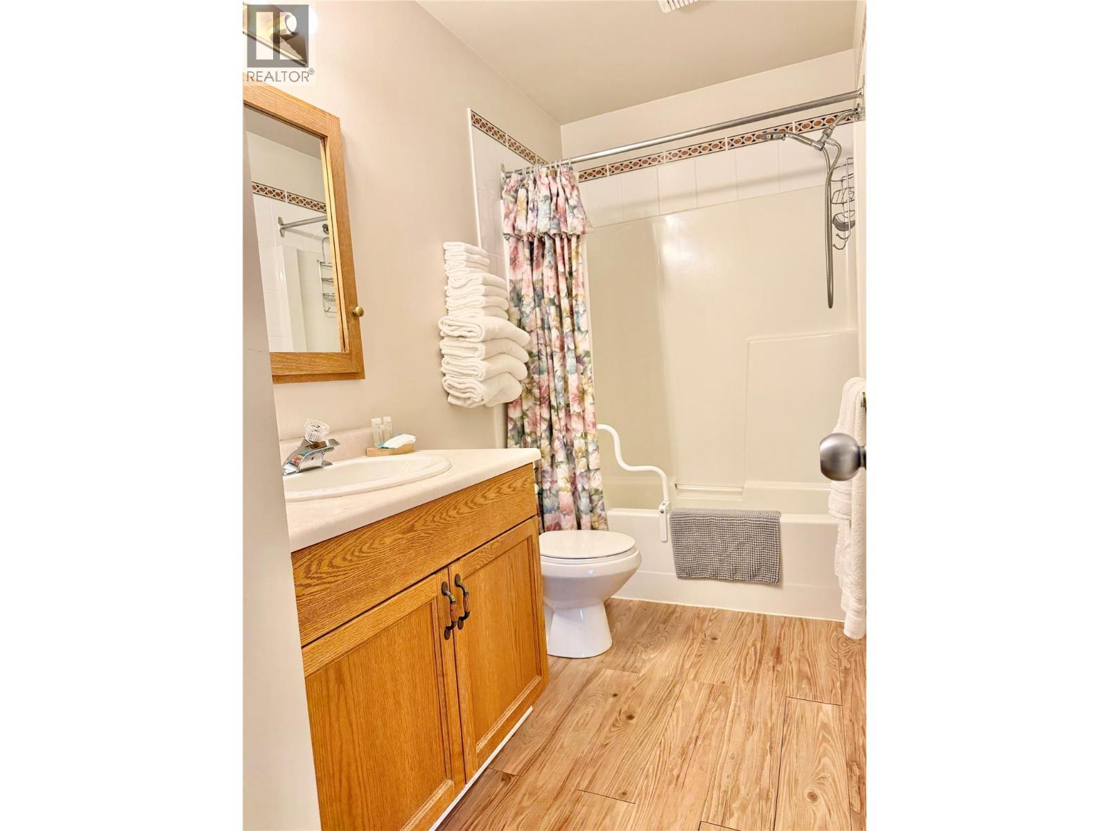 Spacious bathrooms