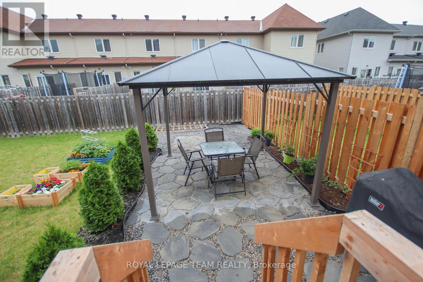 Low maintenance perennials & landscaping.