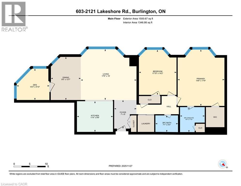 2121 LAKESHORE Road Unit# 603, Burlington, Ontario, L7R1C9 — Photo 31