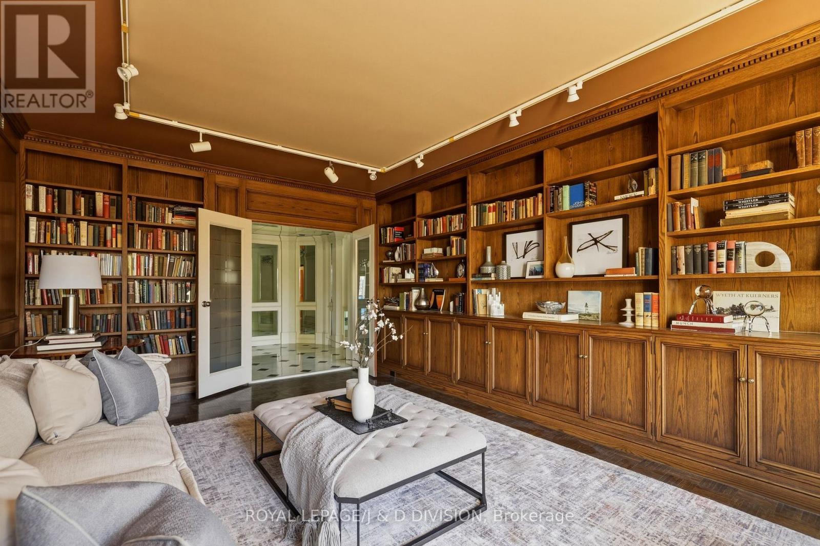 Entrance to library