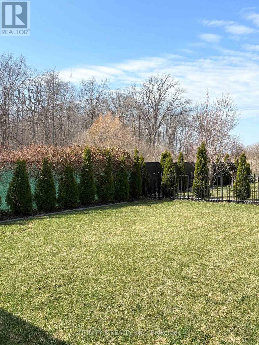 Partially Fenced Yard with NO Back Neighbours