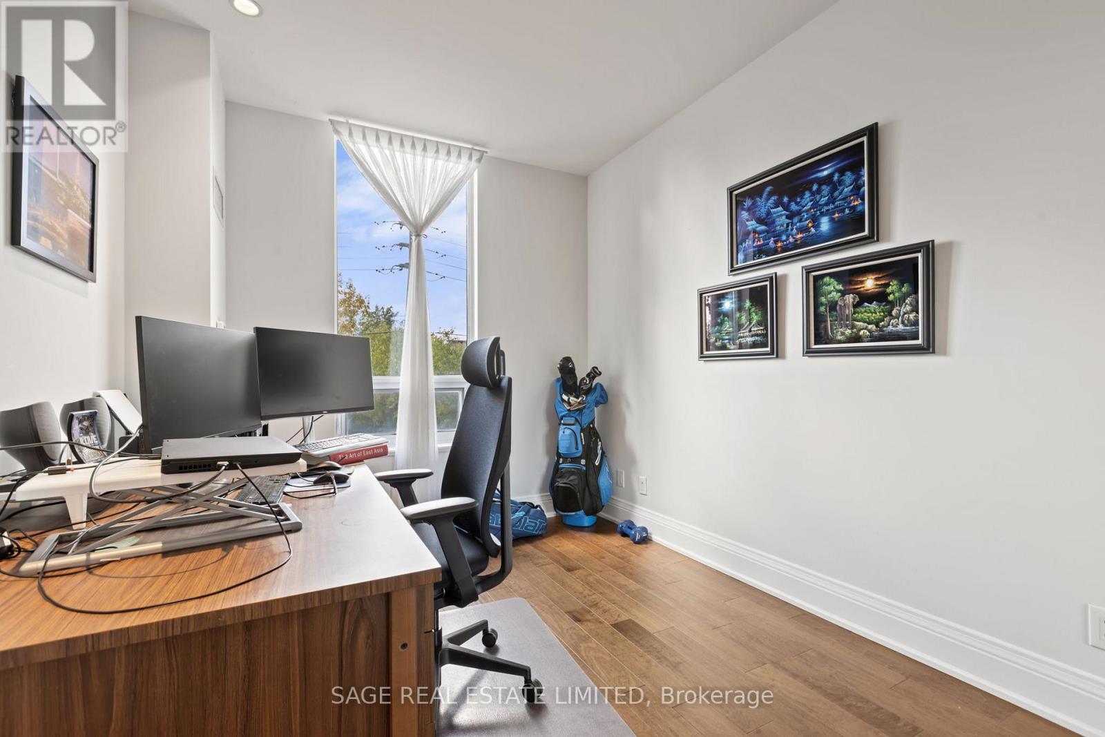 third bedroom currently used as an office