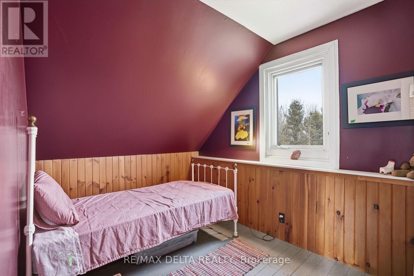 One private bedroom upstairs.